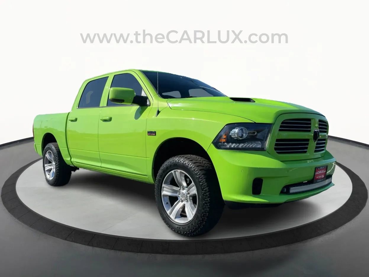 Used 2017 RAM 1500 Sport w/ Sublime Green Sport Package