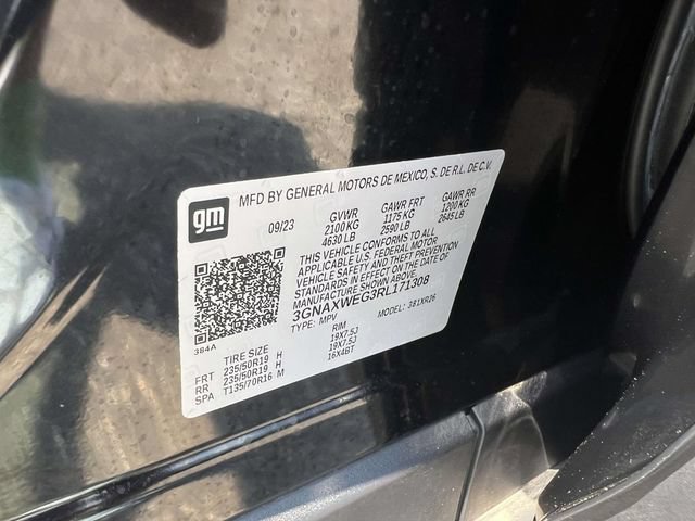 Certified 2024 Chevrolet Equinox RS AWD/4WD image 20