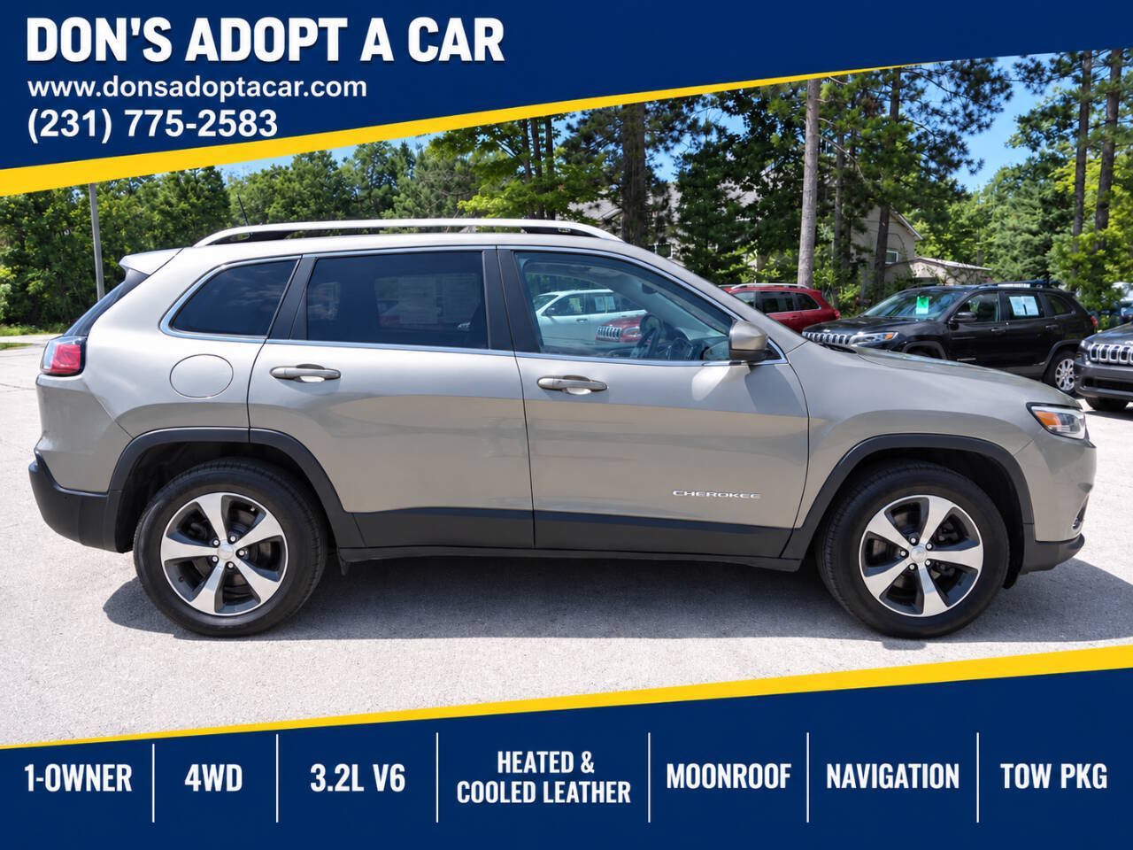 Used 2019 Jeep Cherokee 4WD Limited w/ Luxury Group w/ Luxury Group