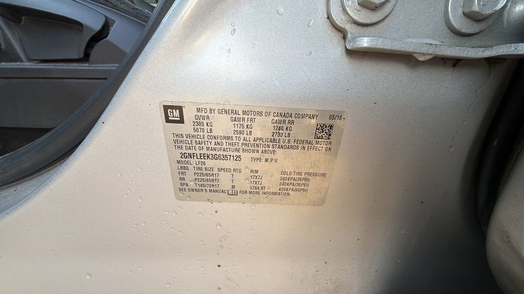 Used 2016 Chevrolet Equinox LS w/ LPO, Protection Package image 9