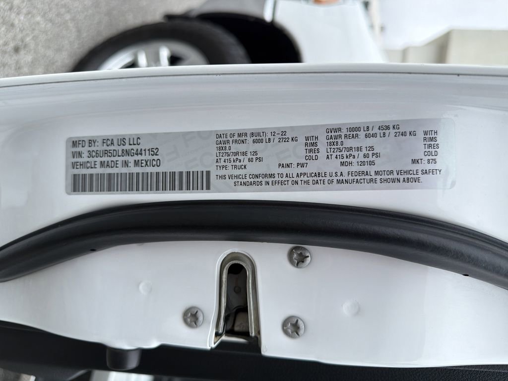 Used 2022 RAM 2500 Big Horn w/ Cold Weather Group image 35