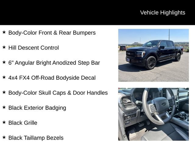 Certified 2025 Ford F150 Lariat w/ Equipment Group 501A Mid AWD/4WD image 16