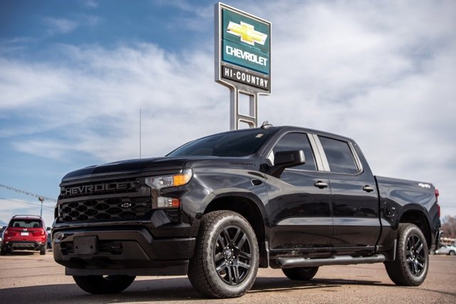 Used 2024 Chevrolet Silverado 1500 Custom w/ Turbomax Blackout Package