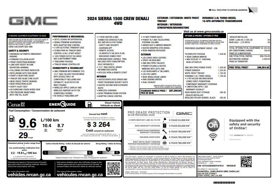 Certified 2024 GMC Sierra 1500 Denali w/ Technology Package AWD/4WD image 33