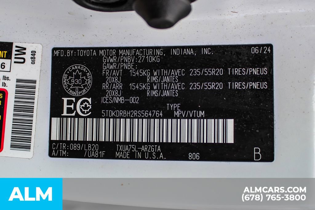 Used 2024 Toyota Highlander Limited image 44