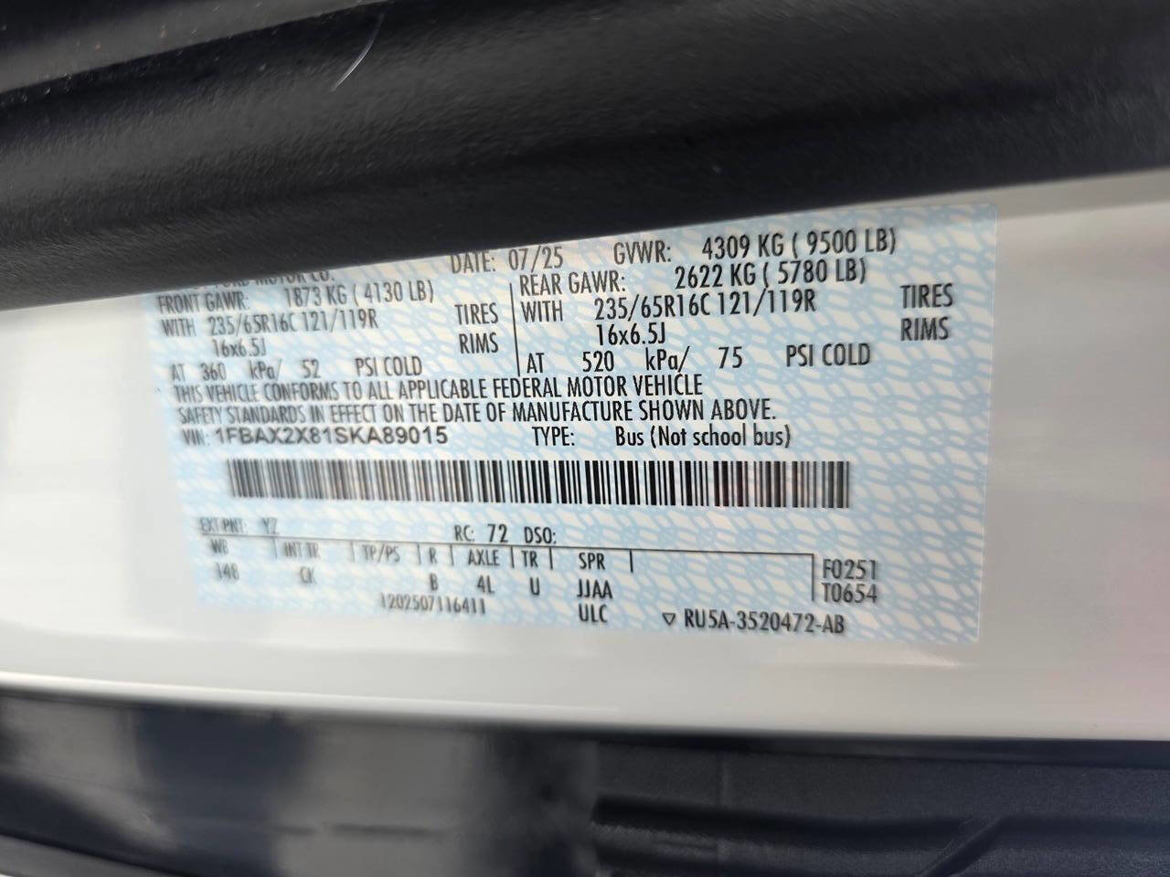 Used 2025 Ford Transit 350 XLT RWD image 29