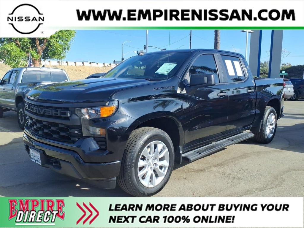 Used 2023 Chevrolet Silverado 1500 Custom w/ LPO, Dark Essentials Package
