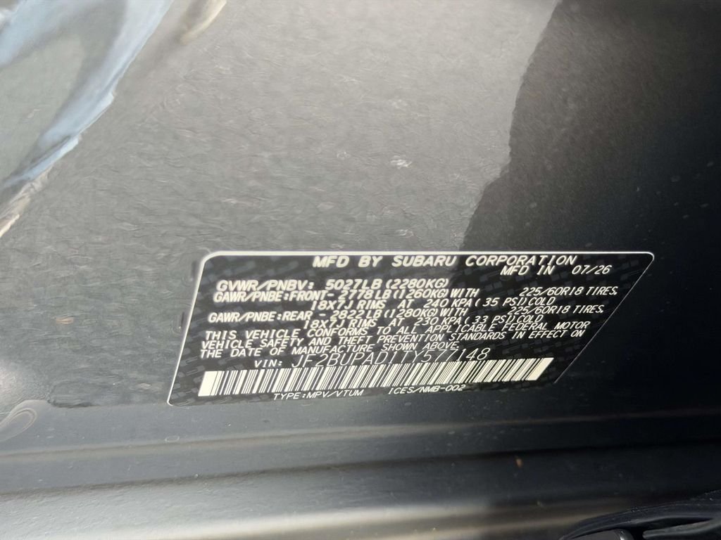 New 2026 Subaru Outback Premium AWD/4WD image 25