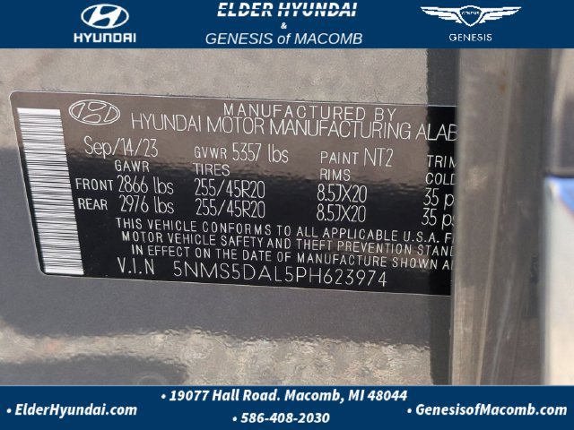 Certified 2023 Hyundai Santa Fe Calligraphy AWD/4WD image 23