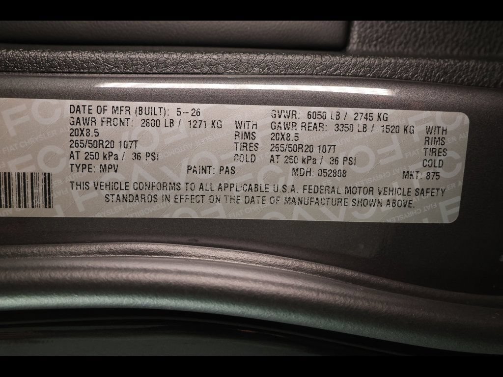 New 2026 Jeep Grand Cherokee Limited AWD/4WD image 29