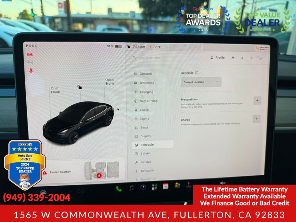 Used 2018 Tesla Model 3 Long Range RWD image 36