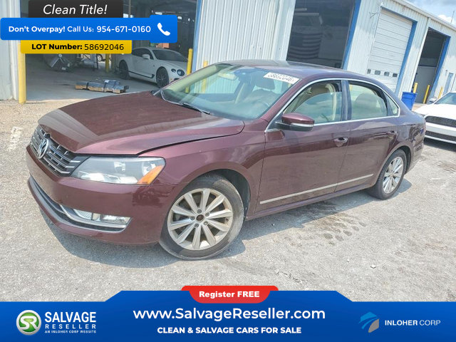 Used 2013 Volkswagen Passat 2.5 SEL FWD image 1