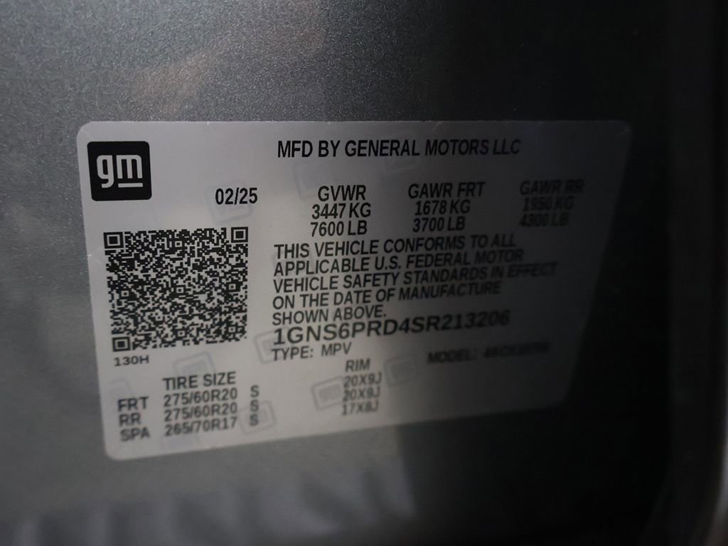 Used 2025 Chevrolet Tahoe Z71 AWD/4WD image 62