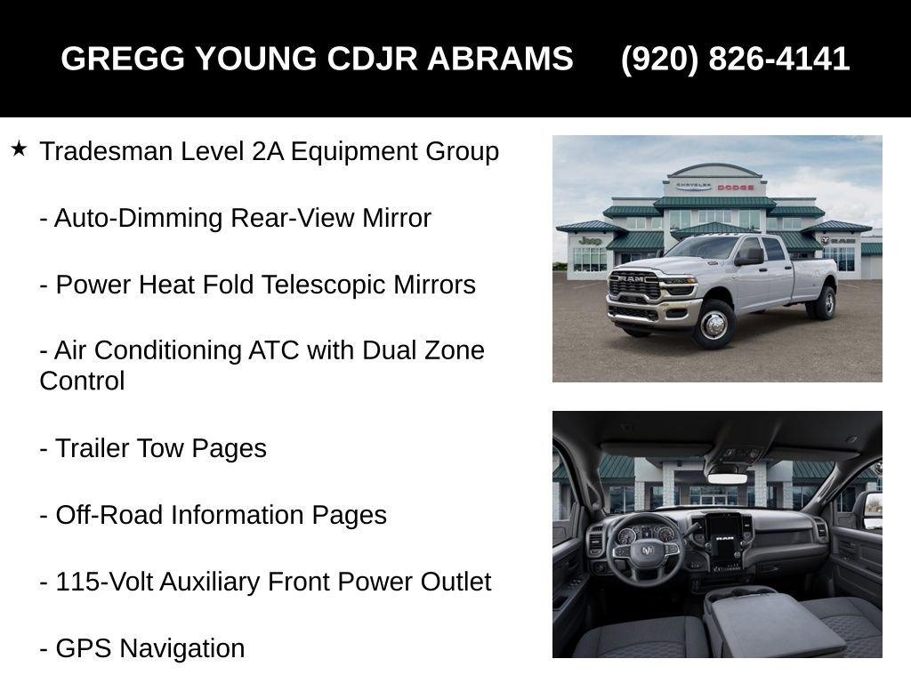 New 2026 RAM 3500 Tradesman image 12