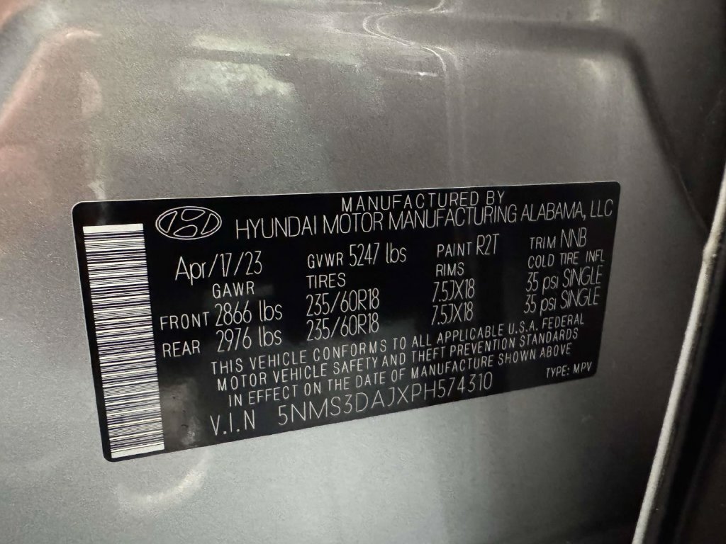 Used 2023 Hyundai Santa Fe SEL w/ Premium Package AWD/4WD image 32