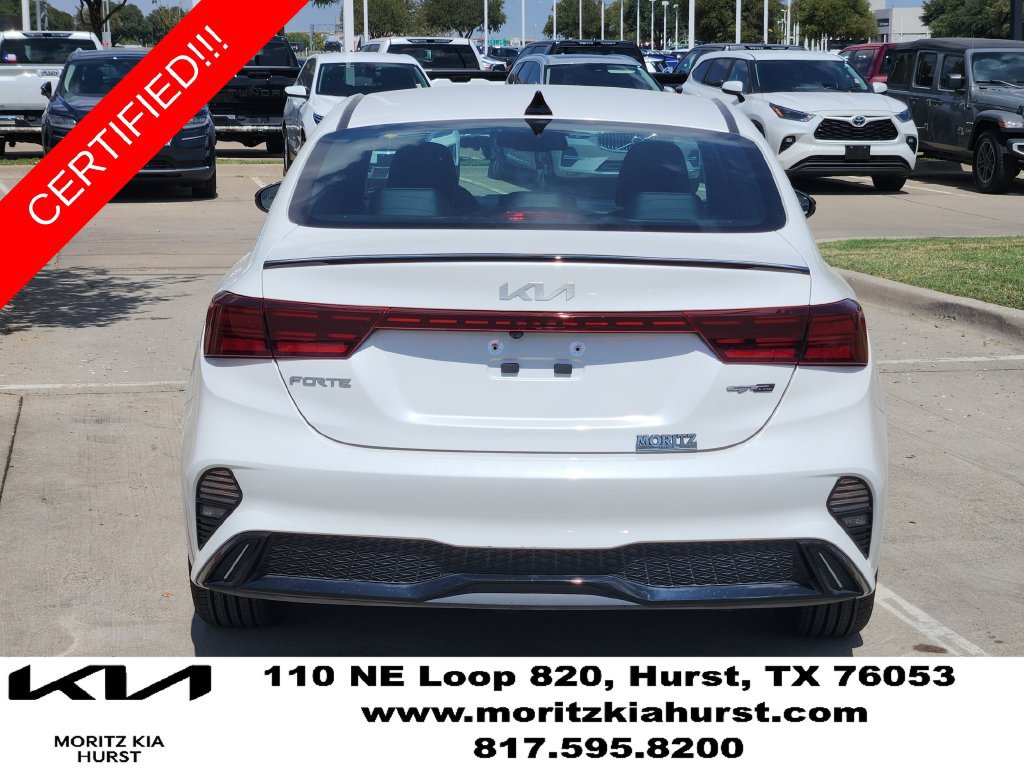Certified 2023 Kia Forte GT-Line w/ GT-Line Technology Package FWD image 13