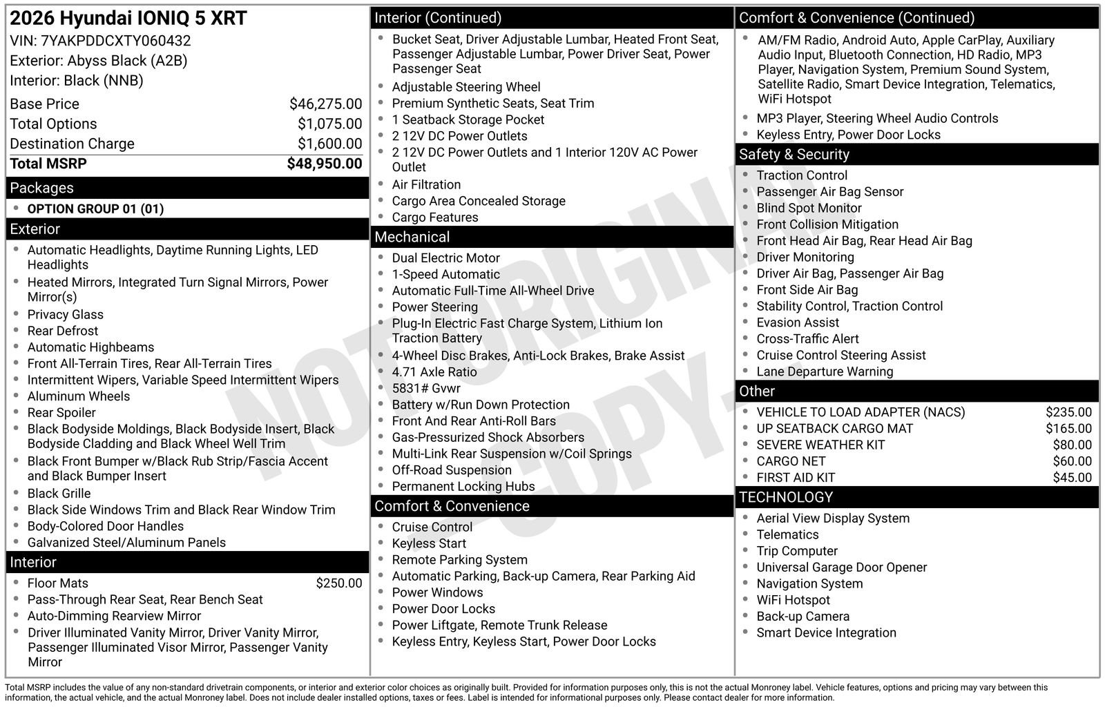 New 2026 Hyundai Ioniq 5 XRT AWD/4WD image 28