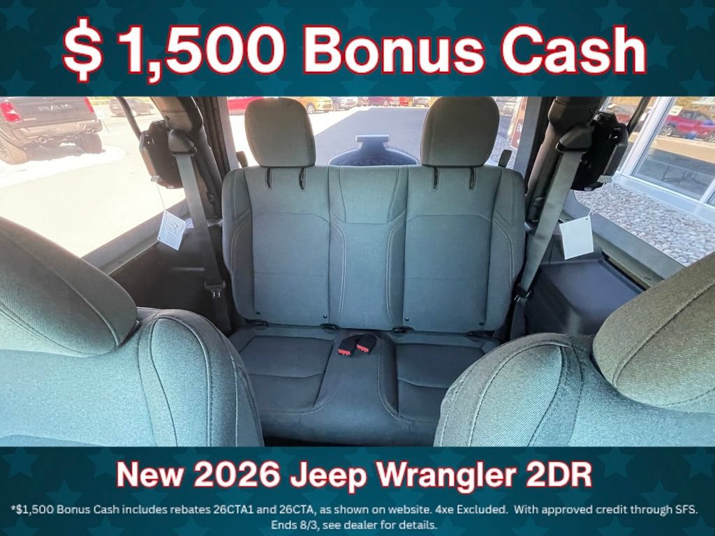 New 2026 Jeep Wrangler Sport AWD/4WD image 16