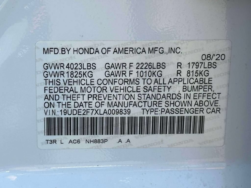 Used 2020 Acura ILX w/ Premium Package FWD image 16