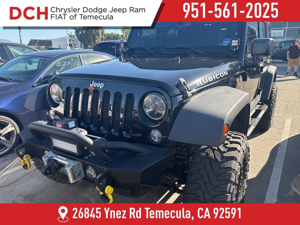 Used 2015 Jeep Wrangler Unlimited Rubicon w/ Max Tow Package image 1