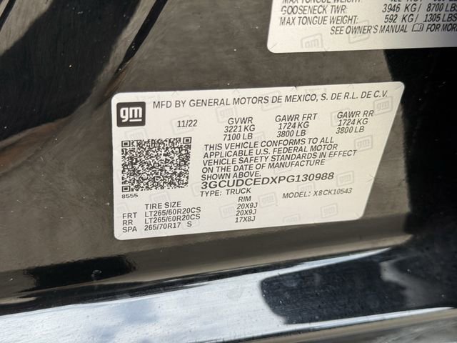 Certified 2023 Chevrolet Silverado 1500 Custom Trail Boss image 34