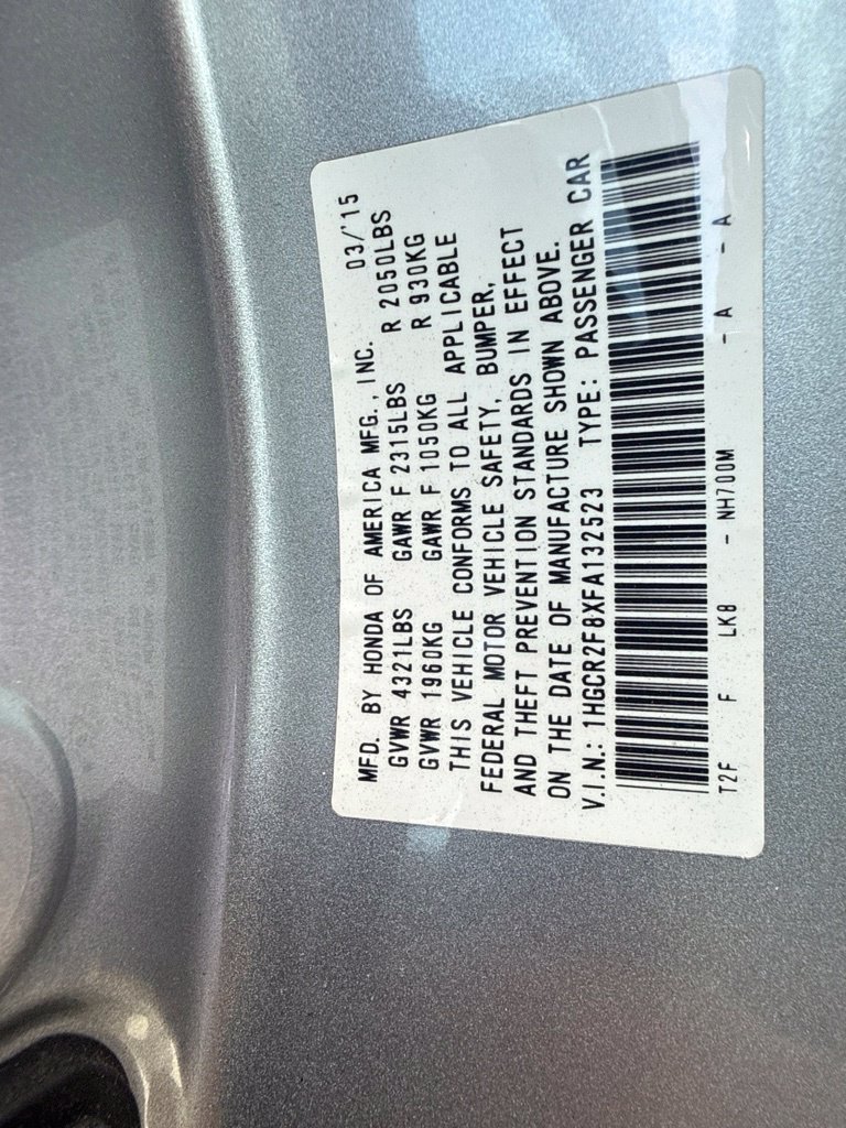 Used 2015 Honda Accord EX-L image 2