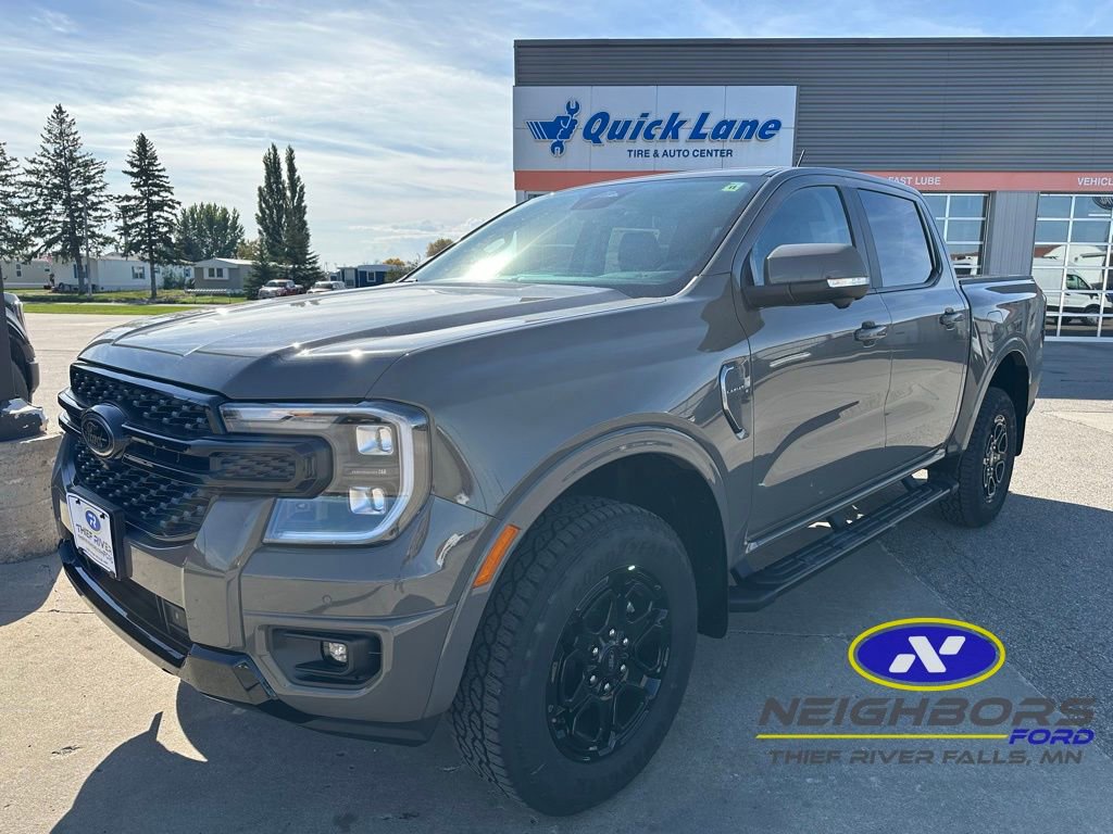 New 2025 Ford Ranger Lariat w/ Black Appearance Package