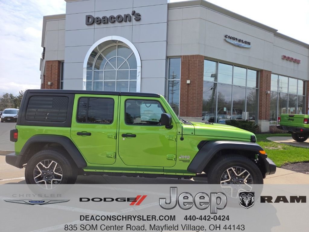 Certified 2019 Jeep Wrangler Unlimited Sport S AWD/4WD image 1