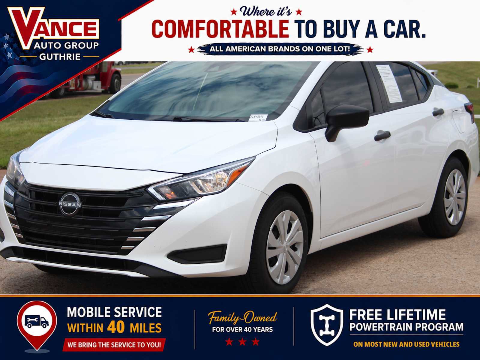 Used 2023 Nissan Versa S FWD image 3