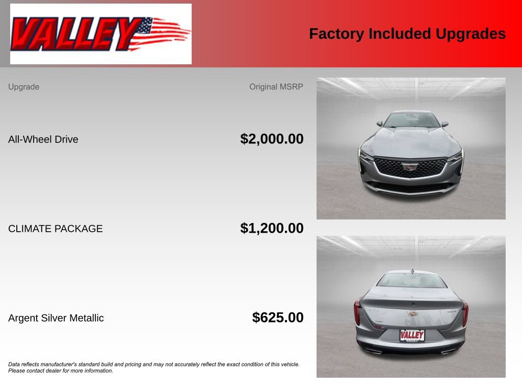 Used 2023 Cadillac CT4 Premium Luxury w/ Climate Package AWD/4WD image 6