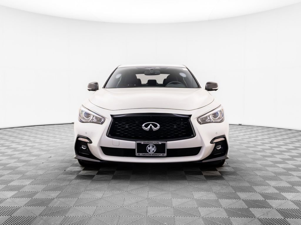 Used 2023 INFINITI Q50 Red Sport 400 w/ Carbon Fiber Package AWD/4WD image 9