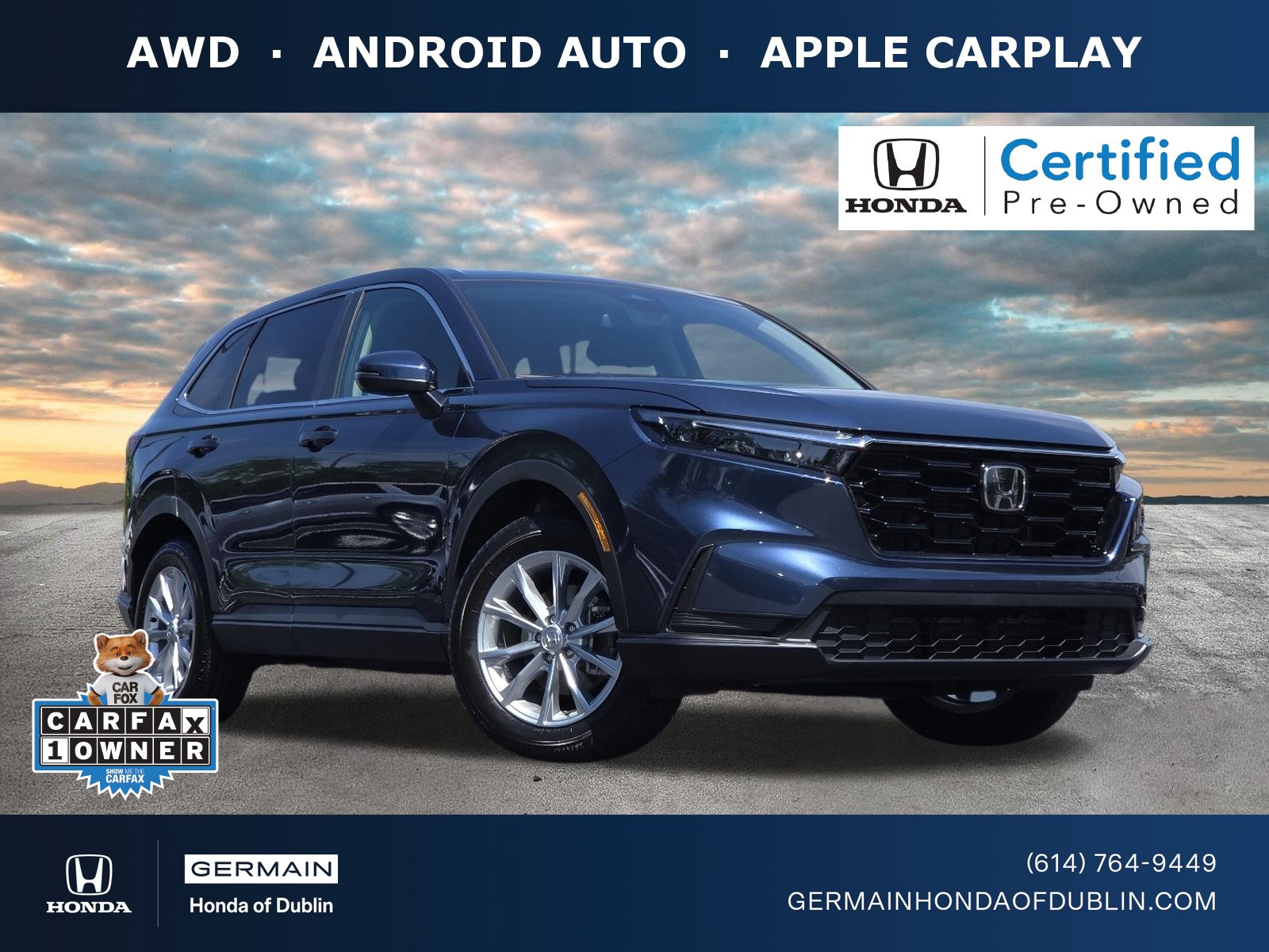 Certified 2024 Honda CR-V EX