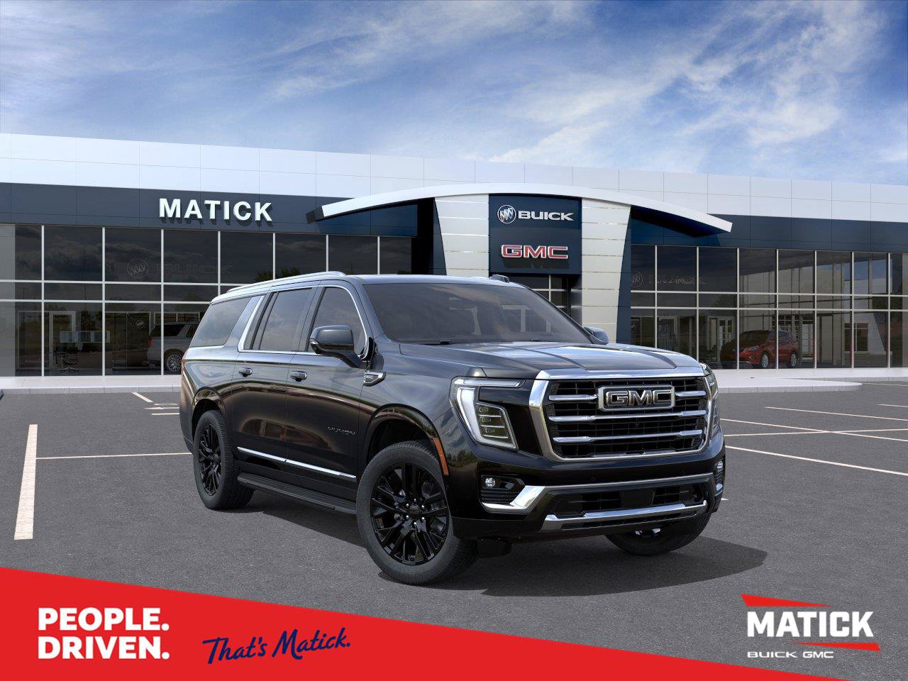 New 2027 GMC Yukon XL Elevation w/ LPO, Elevation Black Package