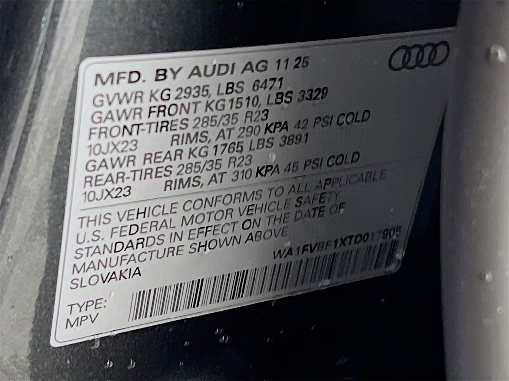 New 2026 Audi Q8 Prestige image 32