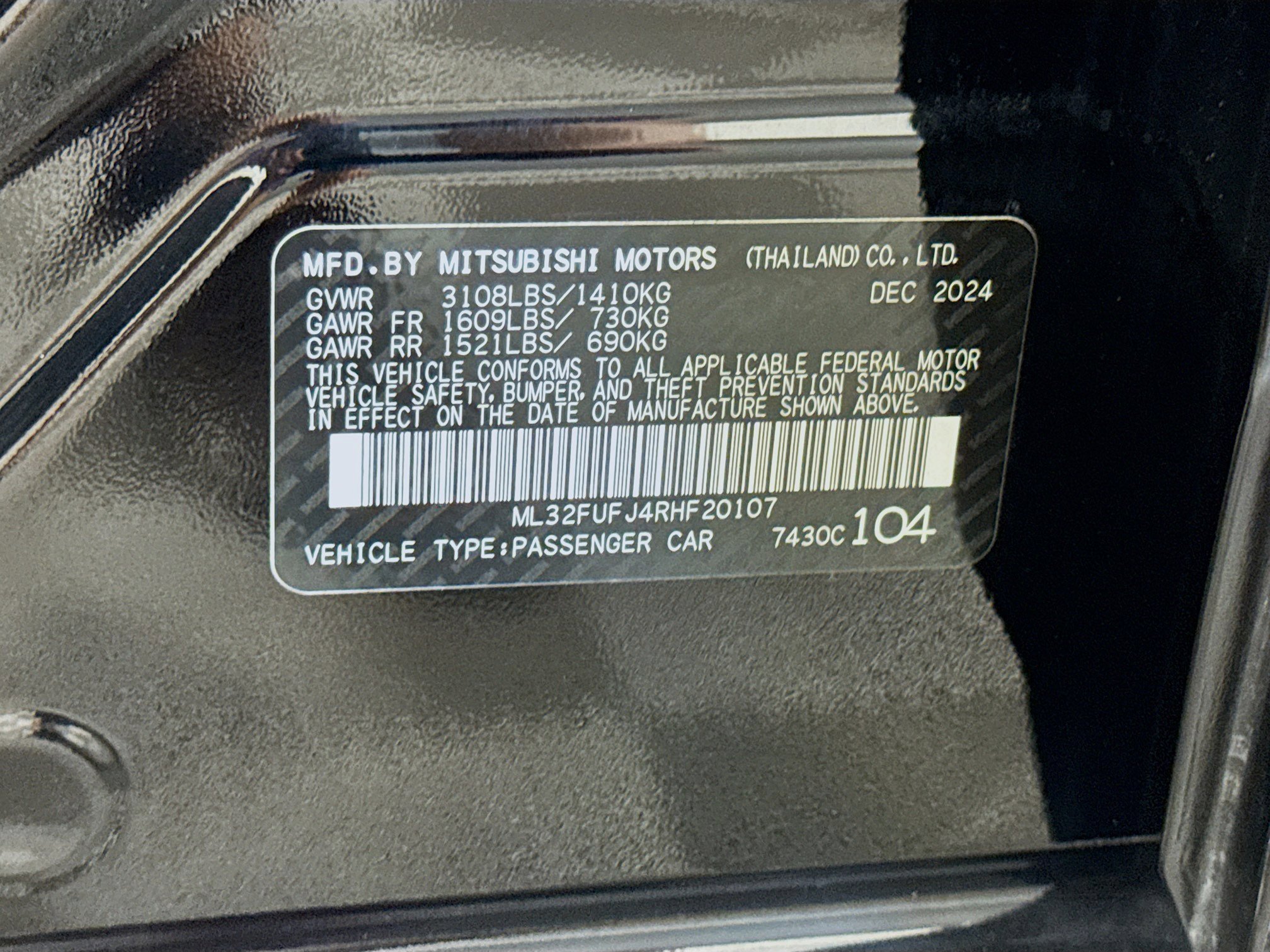 Used 2024 Mitsubishi Mirage G4 LE image 39