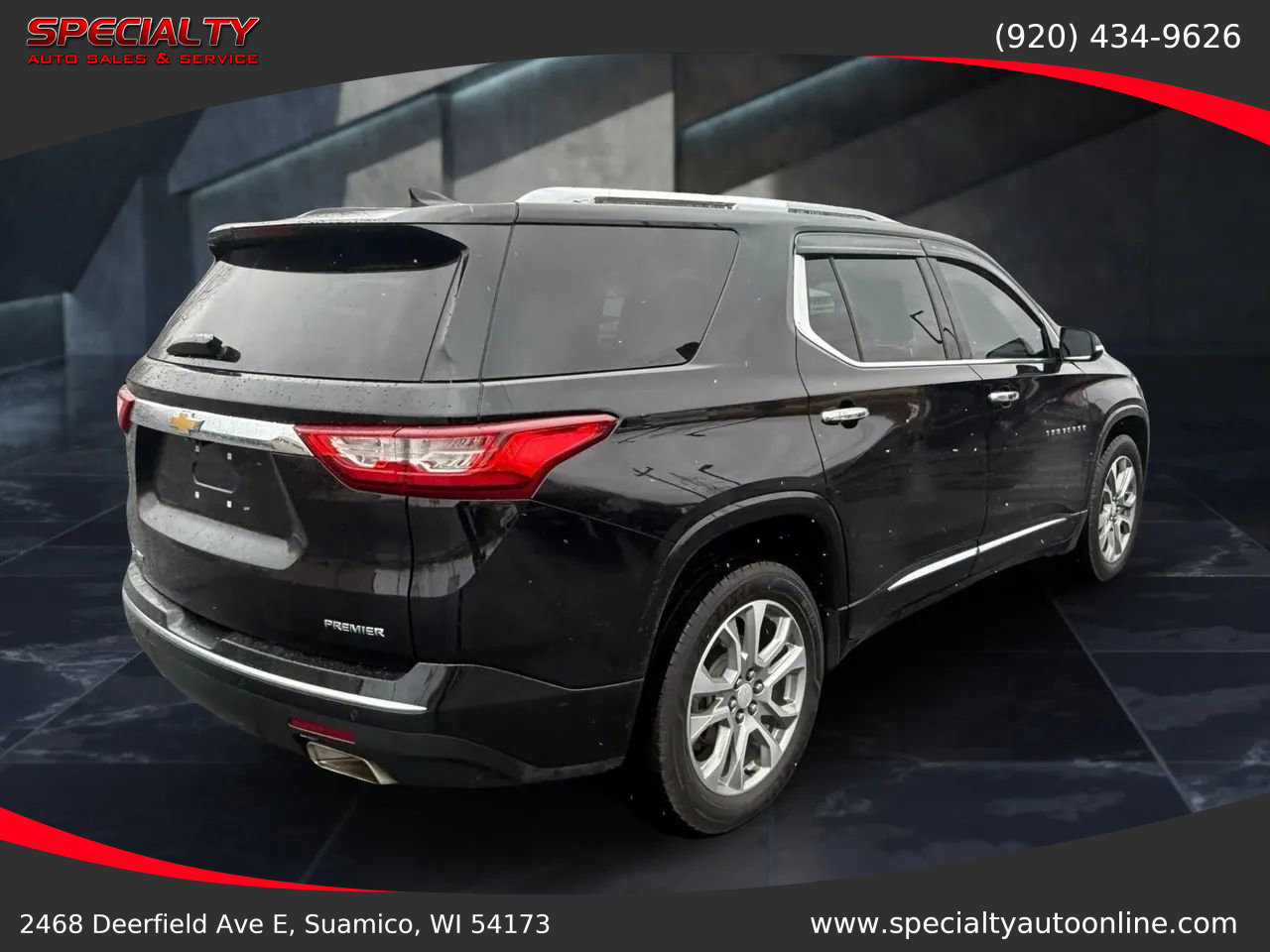 Used 2020 Chevrolet Traverse Premier w/ LPO, Floor Liner Package image 6
