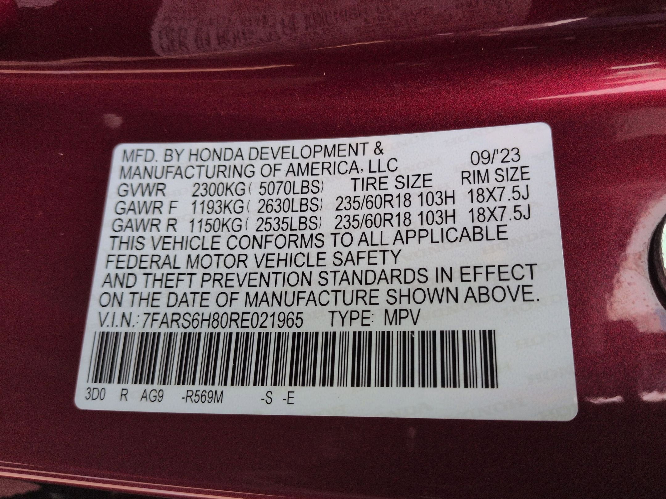 Certified 2024 Honda CR-V Sport-L image 33