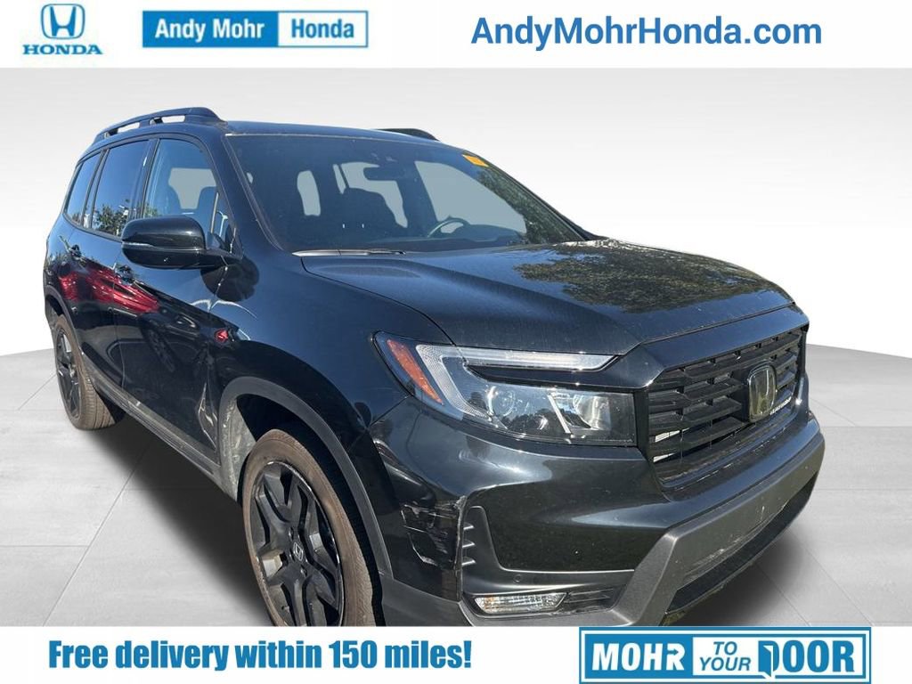 Certified 2025 Honda Passport Black Edition