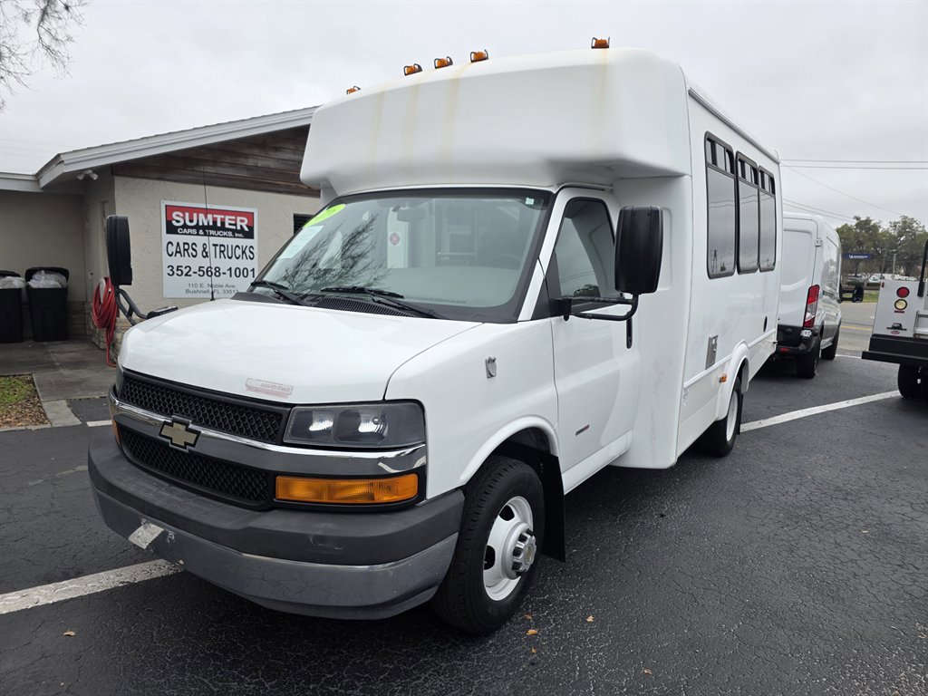 Used 2016 Chevrolet Express 3500 w/ Shuttle Bus Package