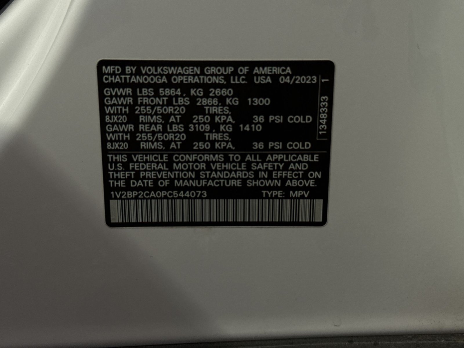 Used 2023 Volkswagen Atlas SEL AWD/4WD image 29