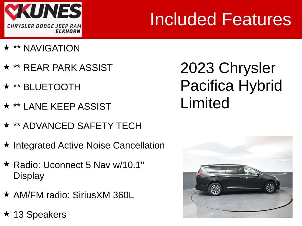 Used 2023 Chrysler Pacifica Limited FWD image 3