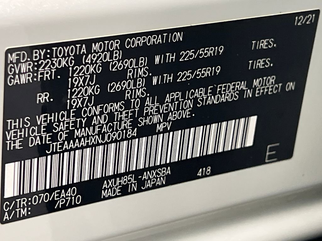 Used 2022 Toyota Venza Limited AWD/4WD image 66