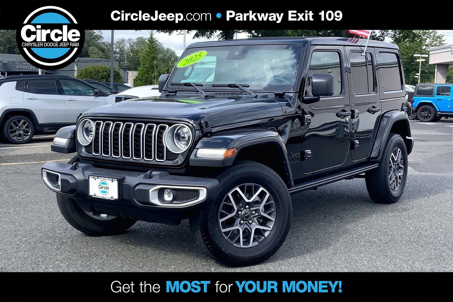 Certified 2025 Jeep Wrangler Unlimited Sahara w/ Safety Group