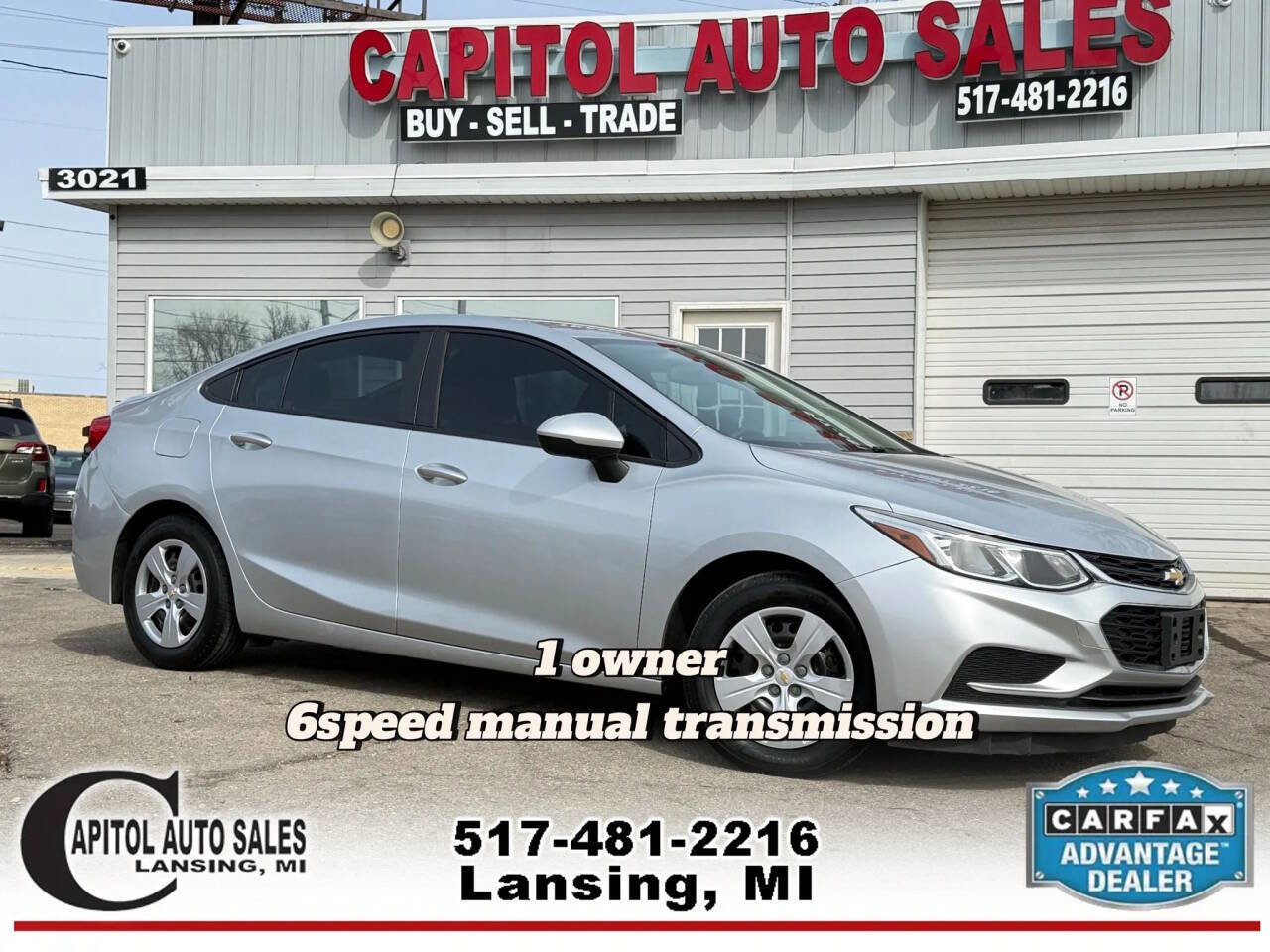 Used 2016 Chevrolet Cruze LS