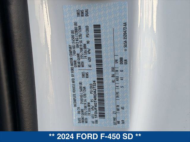 New 2024 Ford F450 XL w/ XL Chrome Package image 20
