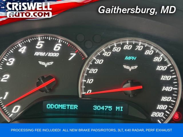 Used 2011 Chevrolet Corvette Grand Sport w/ Preferred Equipment Group RWD image 3