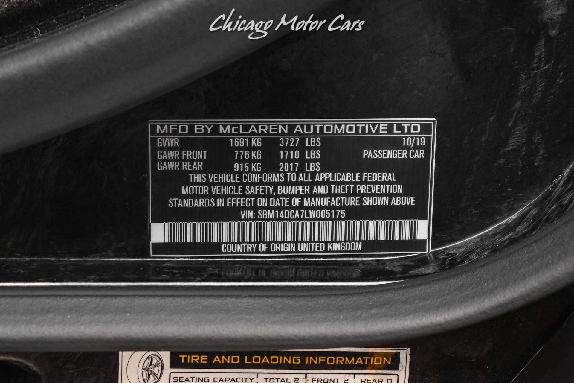Used 2020 McLaren 720S Performance RWD image 62