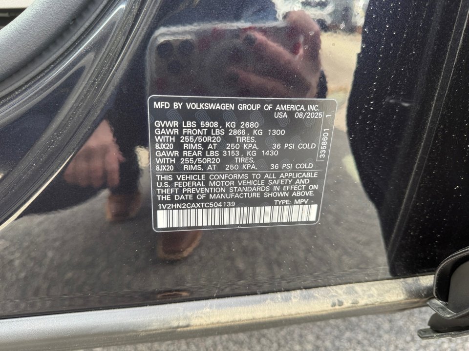 New 2026 Volkswagen Atlas SE image 35