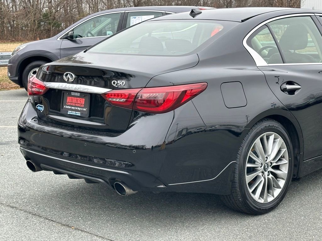 Used 2018 INFINITI Q50 Luxe w/ Essential Package (3.0T Luxe) image 49
