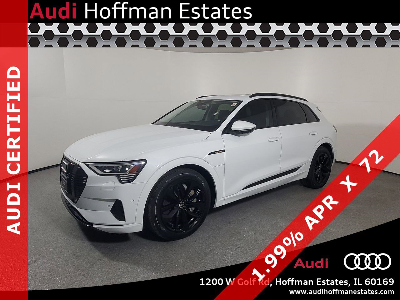 Certified 2021 Audi e-tron Premium Plus w/ Premium Plus Package image 1